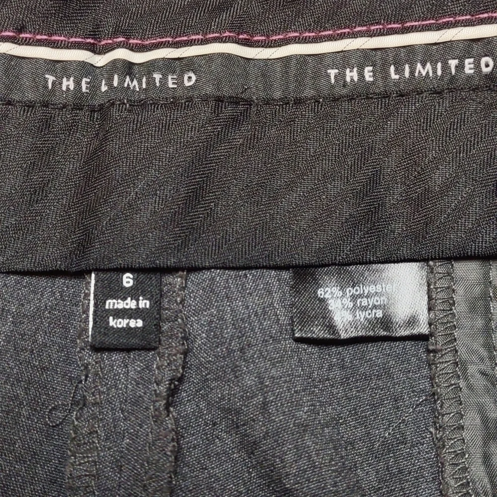 The Limited Wool like Gray Wide Leg Pants